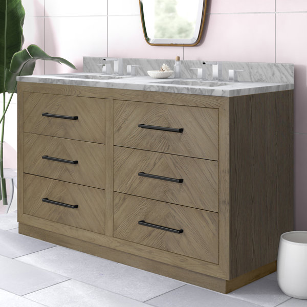 Weathered Oak Vanity | Wayfair